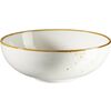 Mäser Bowl Pintar Fehér barna pöttyök 17 cm