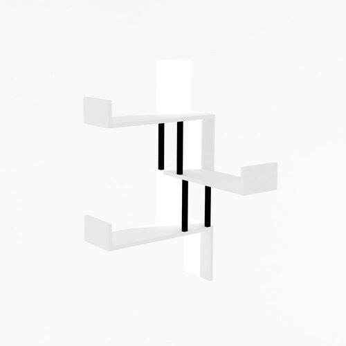 Wandregal Bombe White