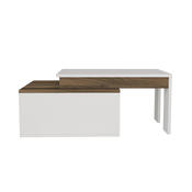 Couchtisch Kolarado White Walnut