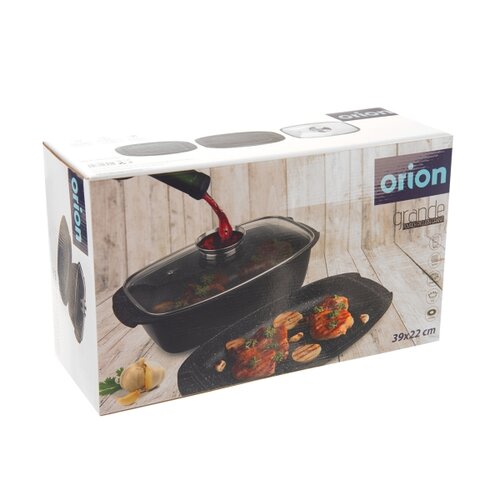 Orion Pekač z pokrovom GRANDE Aroma, 39 x 22 x 15cm