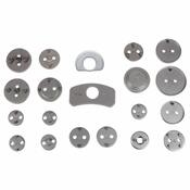 Sixtol Stiskalo zavornih batov MECHANIC BRAKE SETBLACK 22, 22 kos