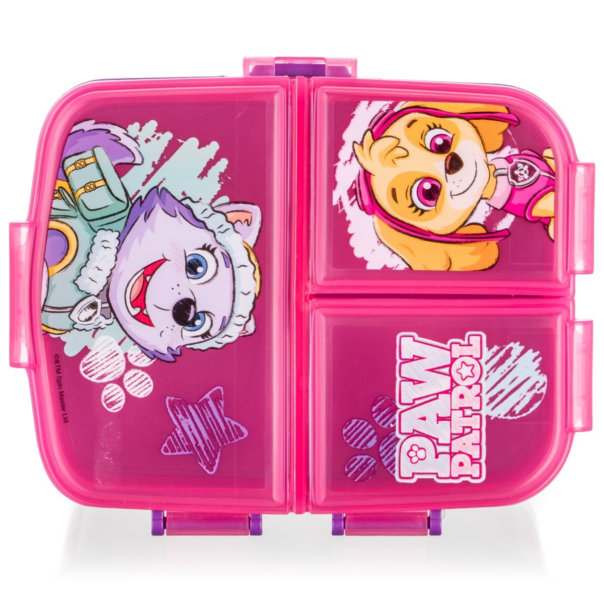 Vetro-plus Box desiatový delený PATROLA Girl 17,5 x 13 cm