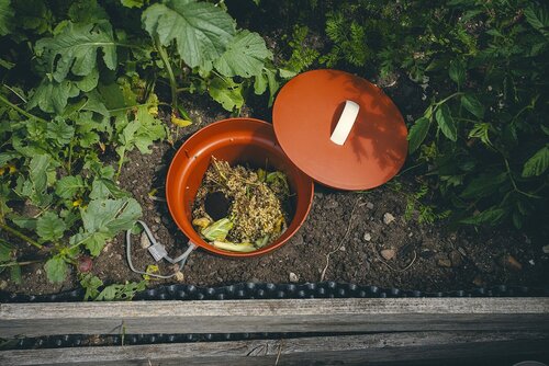 Plastia Vermikomposztáló kerti ágyáshoz, zöld