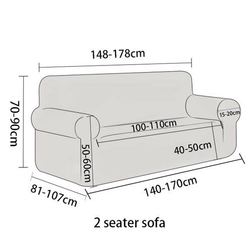 4Home elasztikus, ülőgarnitúra huzat Magic clean zöld, 145 -185 cm