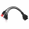 Sixtol OBD-II редуктор 3-pin/4-pin/6-pin для  мотоциклів Yamaha та Honda MECHANIC CABLE 23