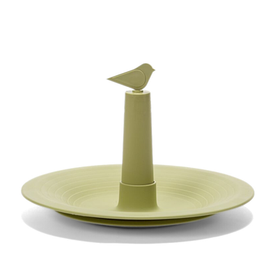 Plastia Zalivalka za ptice Finch, olivna