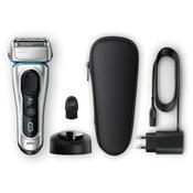 Braun Series 8 8350s pánský holicí strojek Stříbrno/Modrá