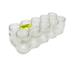 Set de borcane cu capac filetat 0,377 l, 10 buc