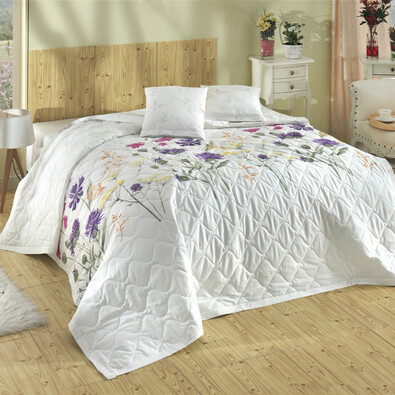 Nergiz ágytakaró lila, 220 x 240 cm, 2x 40 x 40 cm