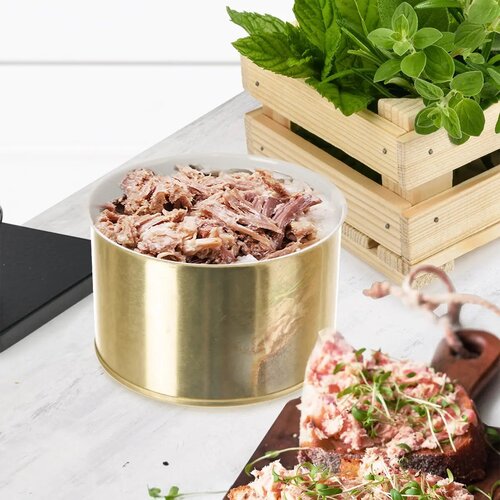 Orion Sada pocínovaných zavařovacích plechovek 0,5 kg, 5 ks