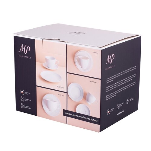 MariaPaula 18-teiliges Kaffeeset Moderna White