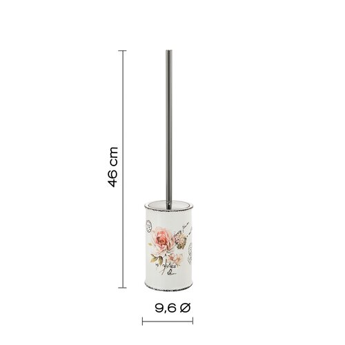 GEDY CI3302 Clothilde щітка для унітазу, керамічна