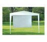 Oldalfal VETRO-PLUS sátorra, ablak nélkül  2,95 x 1,9 m fehér