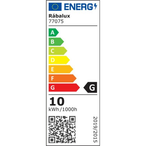 Rabalux 77075 zewnętrzna lampa ścienna LED Mataro 10 W, czarny