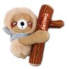 GiGwi Gwiżdżąca zabawka dla psów 2w1 Shaking Fun Sloth, 21 x 18 x 9 cm