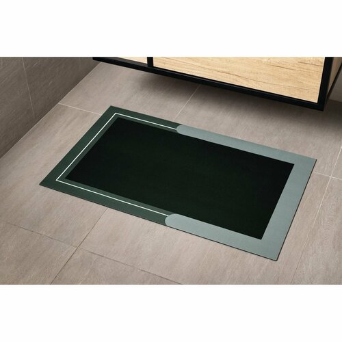 AQUALINE PCD013 fürdőszobaszőnyeg 50 x 80 cm ,zöld
