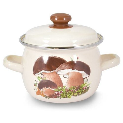 Toro Emajlirani lonec s pokrovom Gobe 5 l, okrogel