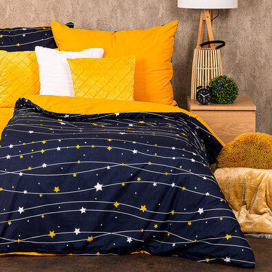 Lenjerie de pat din bumbac 4Home Night sky, 140 x 200 cm, 70 x 90 cm