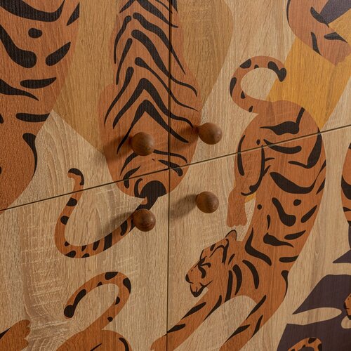 Tigris Orange szekrény