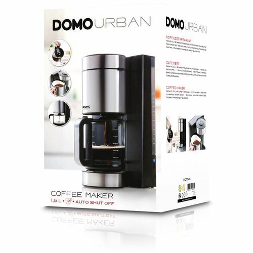 DOMO DO704K stílusos kávéfőző
