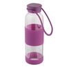 Altom Sklenená fľaša na vodu 550 ml, fialová