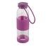 Altom Glaswasserflasche 550 ml, lila