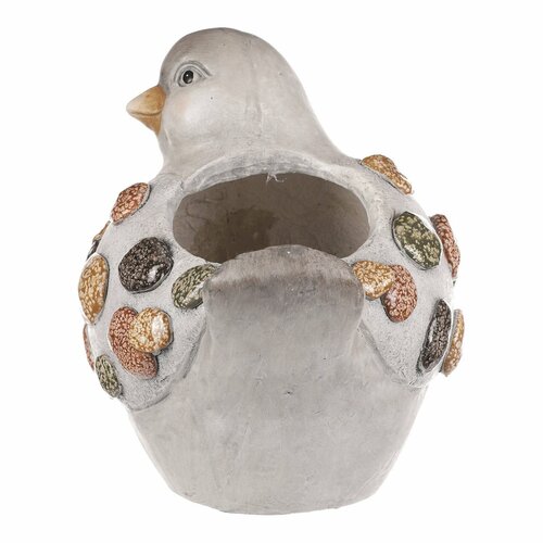 Ghiveci de flori Birdie, 34 x 27 x 23 cm, MgO