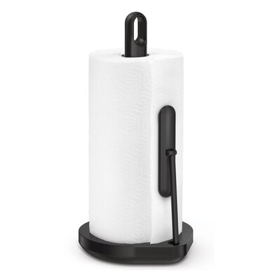 Simplehuman Тримач для паперових рушників, для рулонів до 17 см, чорна сталь