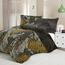 Lenjerie de pat Kvalitex Satin Luxury Collection Fern brown, 140 x 200 cm, 70 x 90 cm