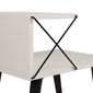 Stolik nocny Cross White