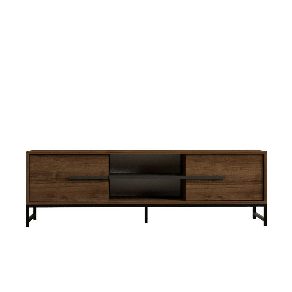 Televízny stolík Mono Walnut and Black