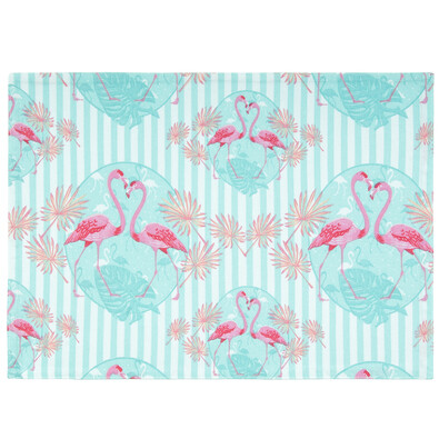 Podkładka Flaming niebieski, 33 x 45 cm