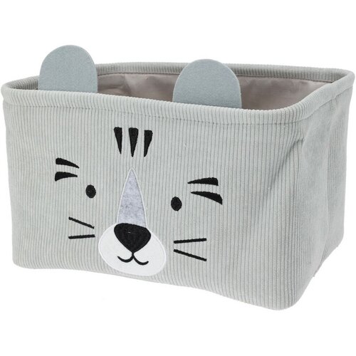 Hatu Zestaw koszy tekstylnych dla dzieci, szary, 2 szt.