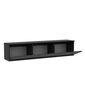 TV asztal Neon Antracit