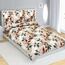 Bellatex Крепова постільна білизна Осіннє листя, 140 x 220 см, 70 x 90 см
