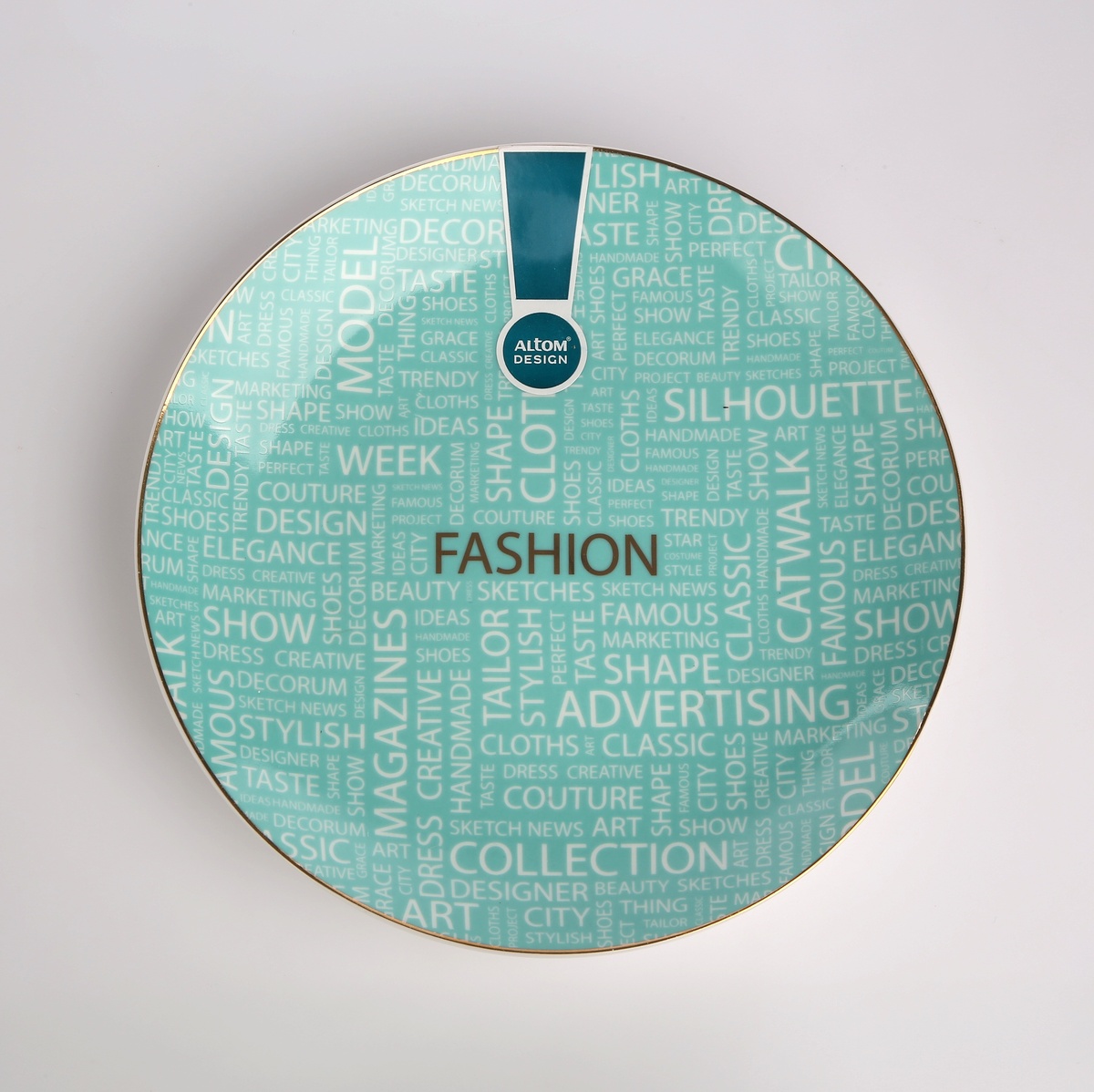 Altom Dezertný talier Fashion 20 cm, modrá
