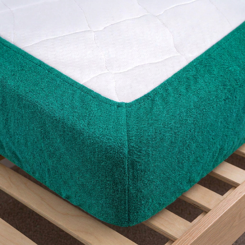 4Home Froté prostěradlo IDEAL smaragdová, 140–160 x 200 cm