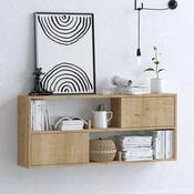 Regal mit Schrank Flora Oak
