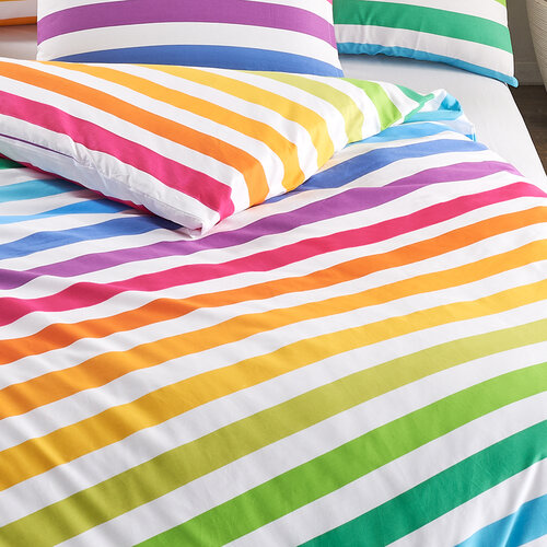 4Home Rainbow pamut ágyneműhuzat, 140 x 200 cm, 70 x 90 cm