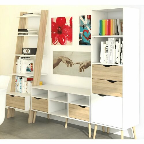 Biblioteczka OSLO 75382, biały