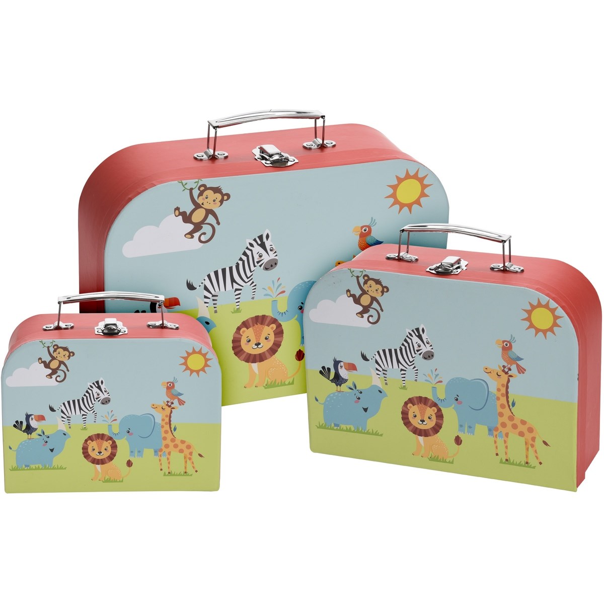 Sada detských kufrov Safari, 3 ks