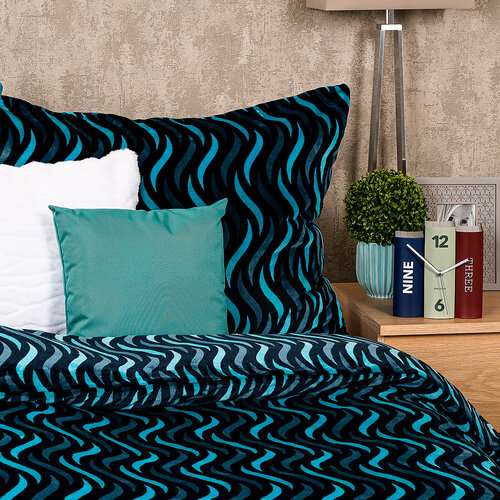 4Home Obliečky Wave mikroflanel, 140 x 220 cm, 70 x 90 cm