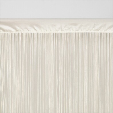 Povrázková záclona Cortina do dverí biela, 90 x 200 cm