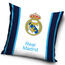 FC Real Madrid Blue Stripes kispárna, 40 x 40 cm