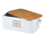Altom Chlebník na pečivo s vekom Victoria Home, 30 x 18 x 15 cm