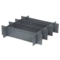 Compactor Organizator pentru sertar Free, gri