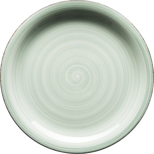 Farfurie întinsă Mäser Bel Tempo din ceramică, verde, 27 cm