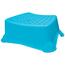 Keeper Rutschfester Kinderhocker Blau, 40,5 x 28,5 x 14 cm
