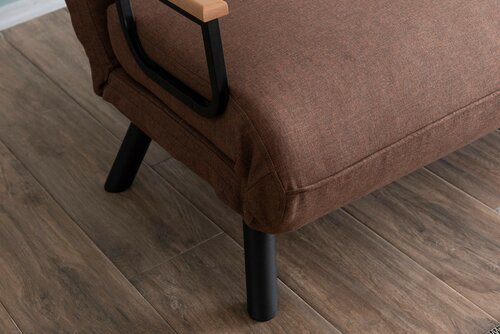 Canapea pat Sando 2 Light Brown