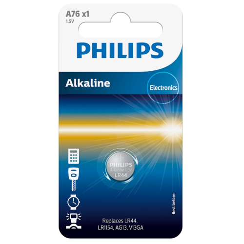 Philips Baterie A76 1,5 V Alkaline